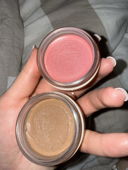 Румʼяна і бронзер кремові в шайбі