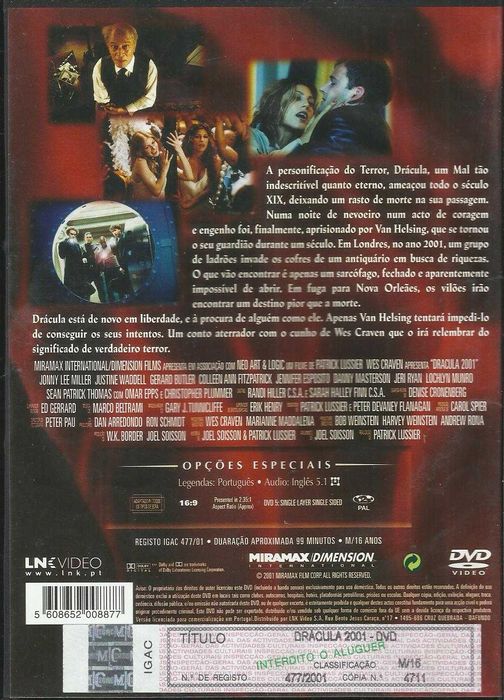 Drácula 2001 (de Patrick Lussier)