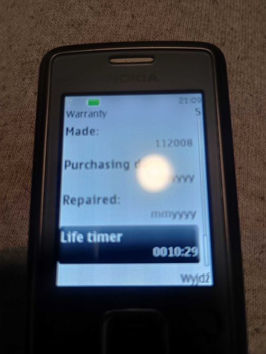 Nokia 6300i ,6300 wi-fi bez SIM locka pl menu nowa bateria org