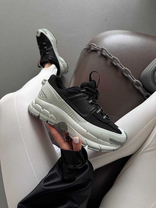 Кросівки Nike Zoom Vomero Roam White Black premium | Кроссовки Найк жіночі чоловічі