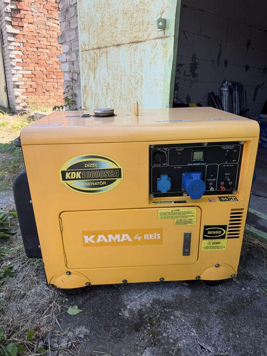 Дизельный генератор KAMA by REIS KDK10000SCA