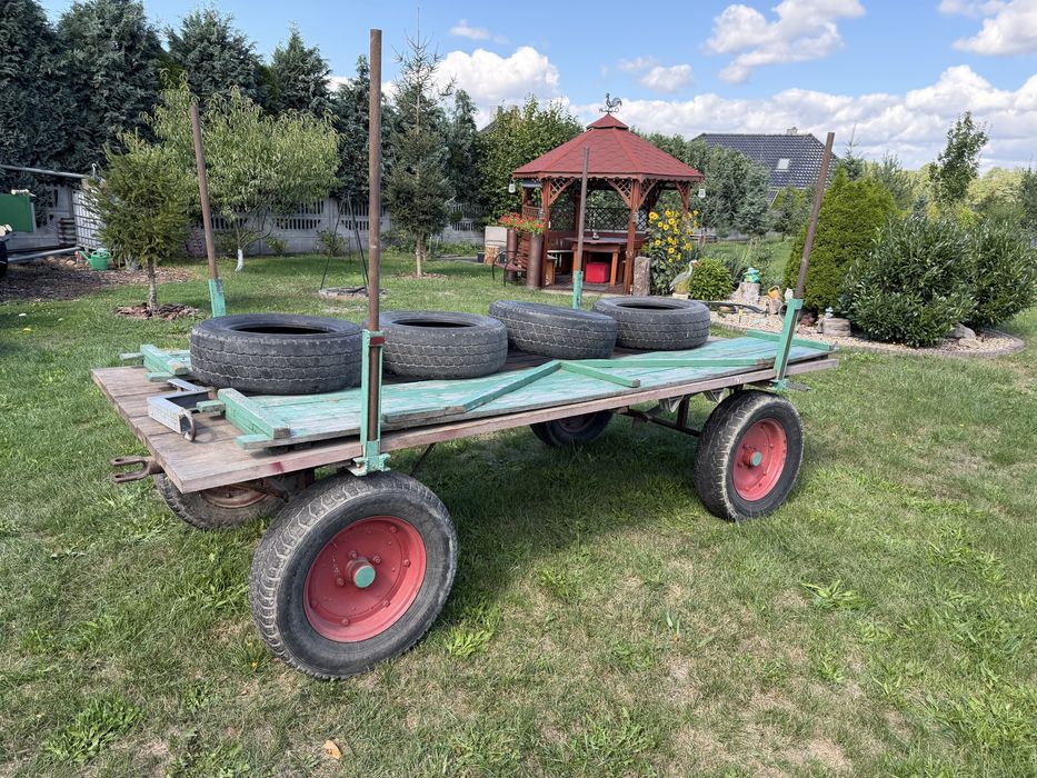 Wóz konny fura do traktora