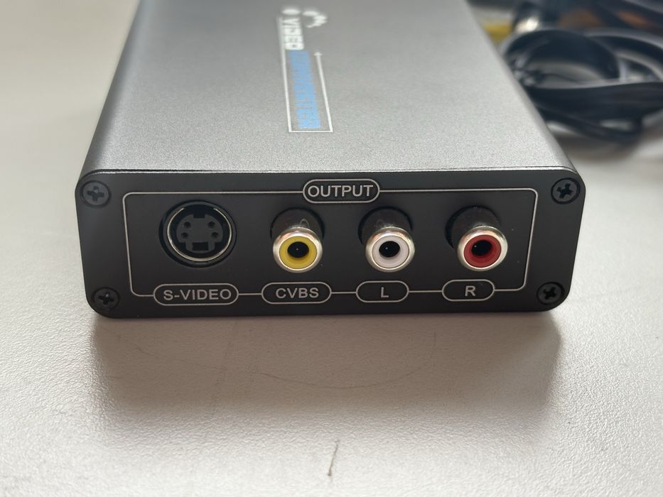 Konwerter HDMI na AV / S-Video z zasilaczem