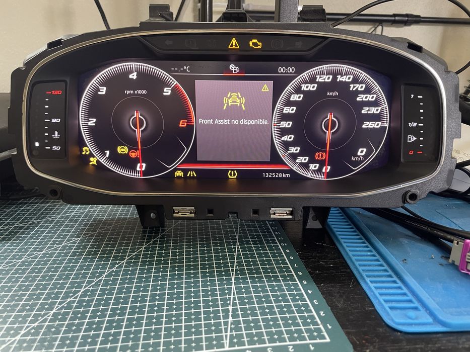 Quadrante original Seat Leon  digital