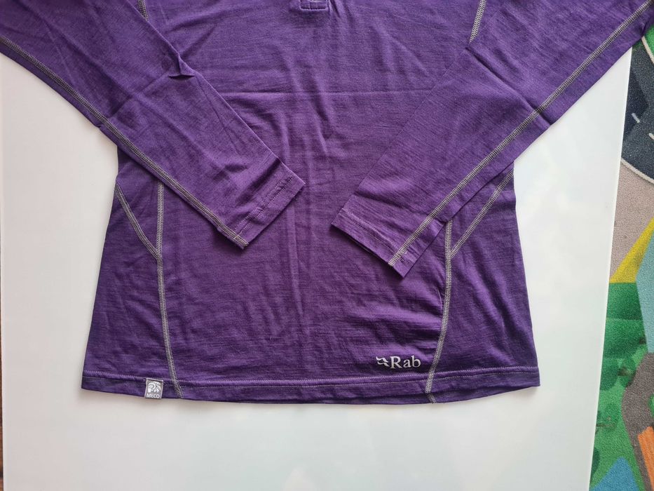 Koszulka termiczna, half zip, merino wool, Rab, r. M