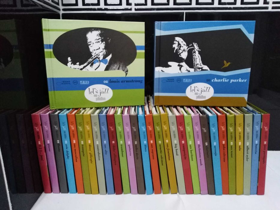 Cds com Livro colecção "Let's Jazz" em Publico 31 Cds (Completa).