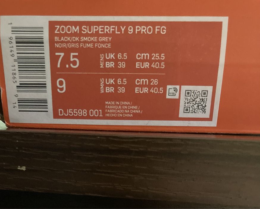 Korki lanki Zoom Superfly 9 PRO FG