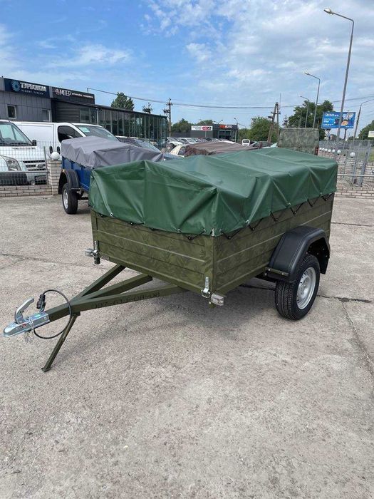 Легковий причіп "Olta 303" - камуфльований від виробника!