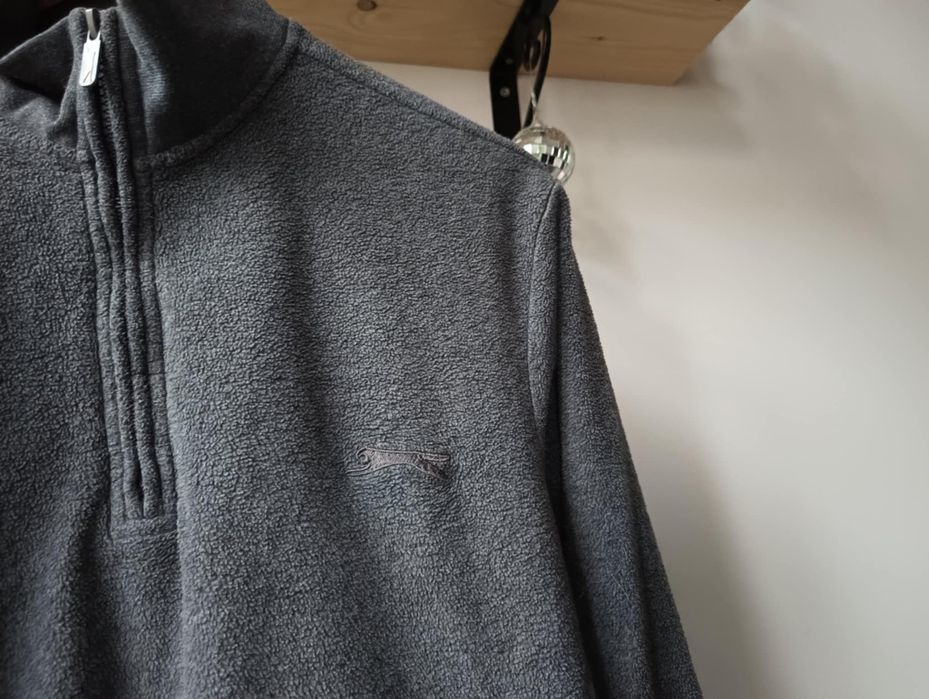 Bluza szara polarowa luźna S