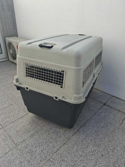 Caixa de transporte para cão grande XXL - (C 121 x L 82 x A 90)
