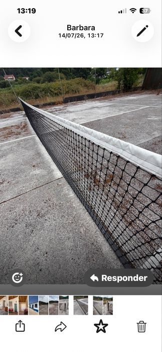 Rede campo tenis