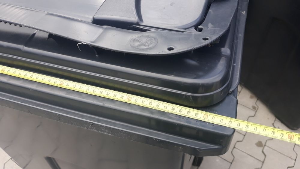Kosz na śmieci 370L pojemnik na odpady kontener 240