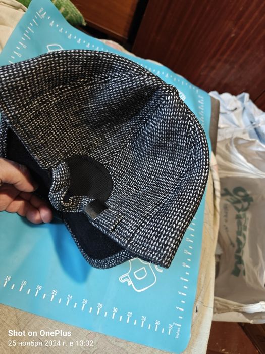 Кепка тёплая бейсболка