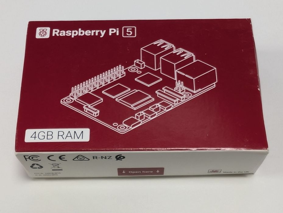 Raspberry Pi 5 4GB RAM nowa zapieczętowana malinka minikomputer