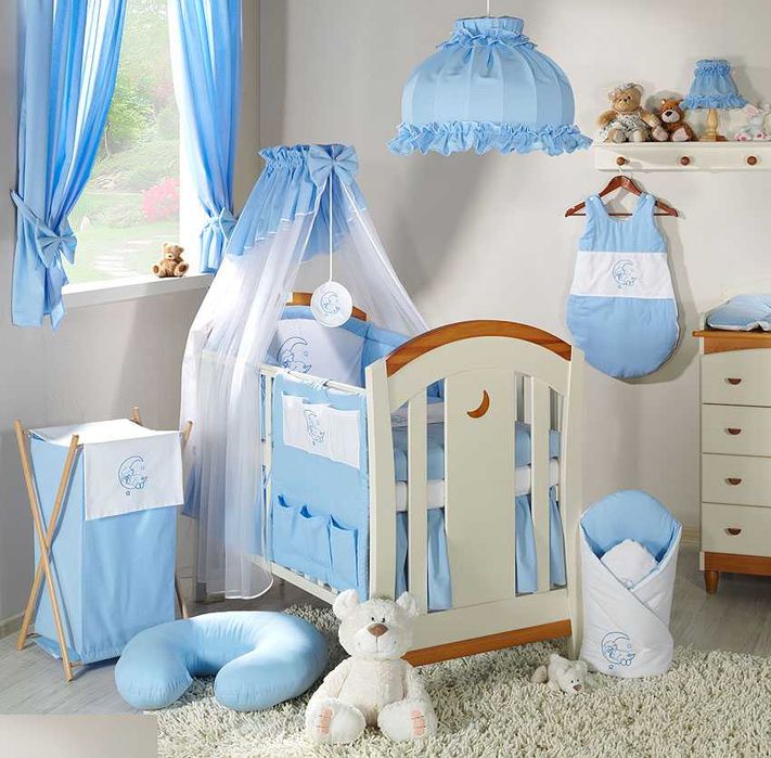 Conjunto completo para berço de Bebe 120x60