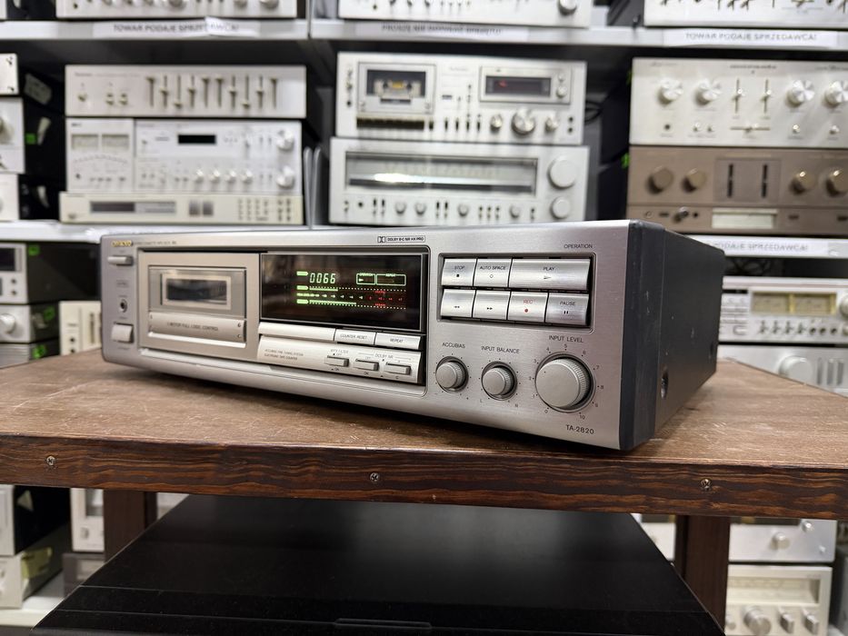 ‼️ Magnetofon Kasetowy Onkyo TA-2820 Audio Room