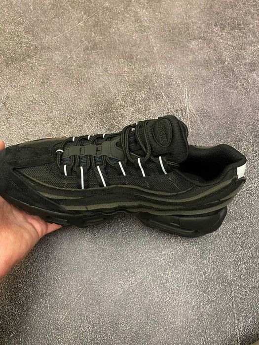 Кросівки Nike Air Max 95 x CDG / найк аір макс сдг чорні nocta force