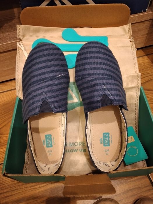Espadryle buciki letnie rozmiar 33