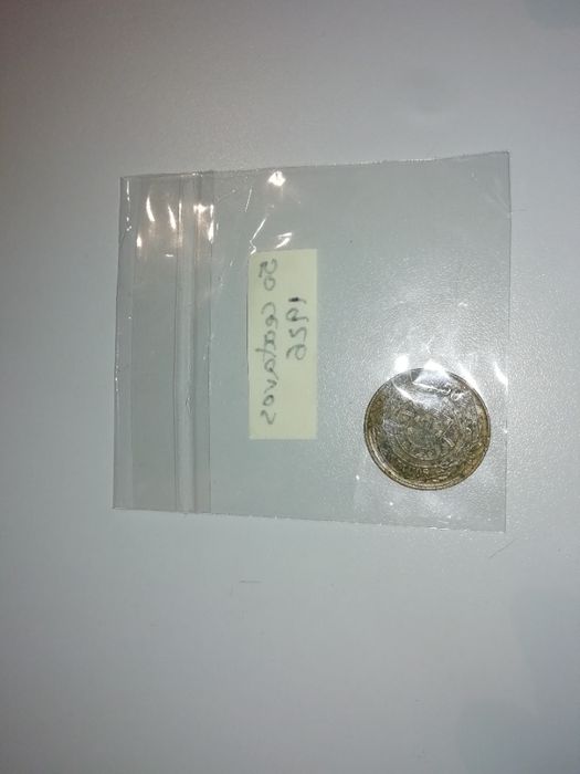 Moeda antiga de 50 centavos de 1926