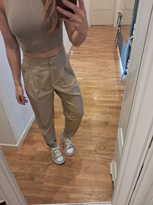 Spodnie eleganckie reserved