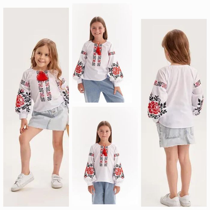 Вишиванки на дівчаток