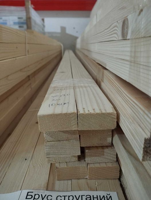 Стругані бруси та рейки у Львові.Велика кількість розмірів.Гарна ціна.