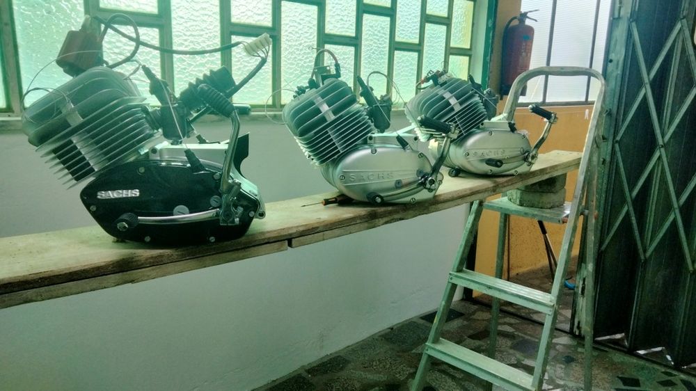 Motores sachs v5 totalmente reparados
