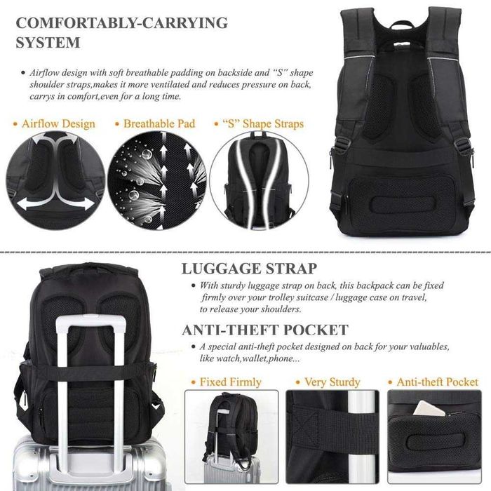 Mochila DTBG Luxury  c/USB