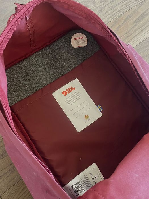 Оригінальний рюкзак Fjällräven Kanken Laptop 15" 18 l burgundy