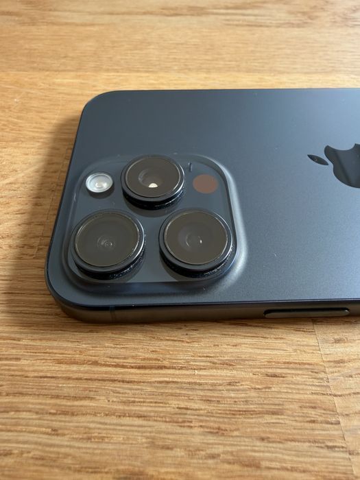 iPhone 15 pro max [256 GB] Niebieski Blue Titanium - Bat 87% - Gwarancja 12 MC - Pudełko - Faktura
