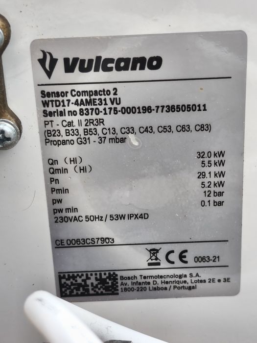 Vulcano sensor ventilado 2444750343544524800