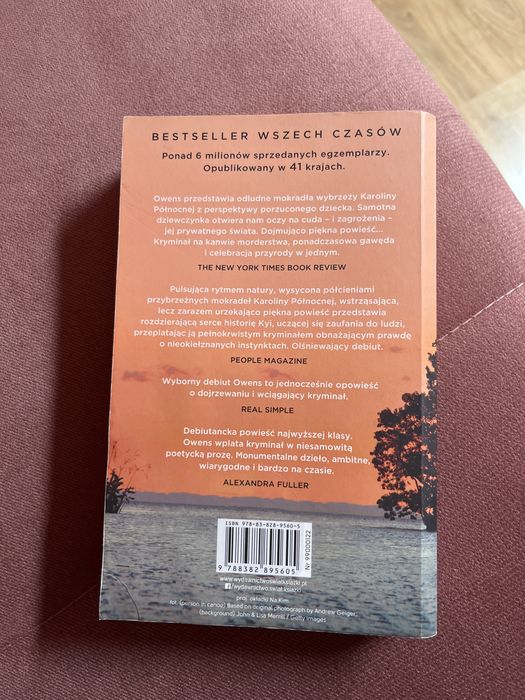 Gdzie śpiewają raki Delia Owens