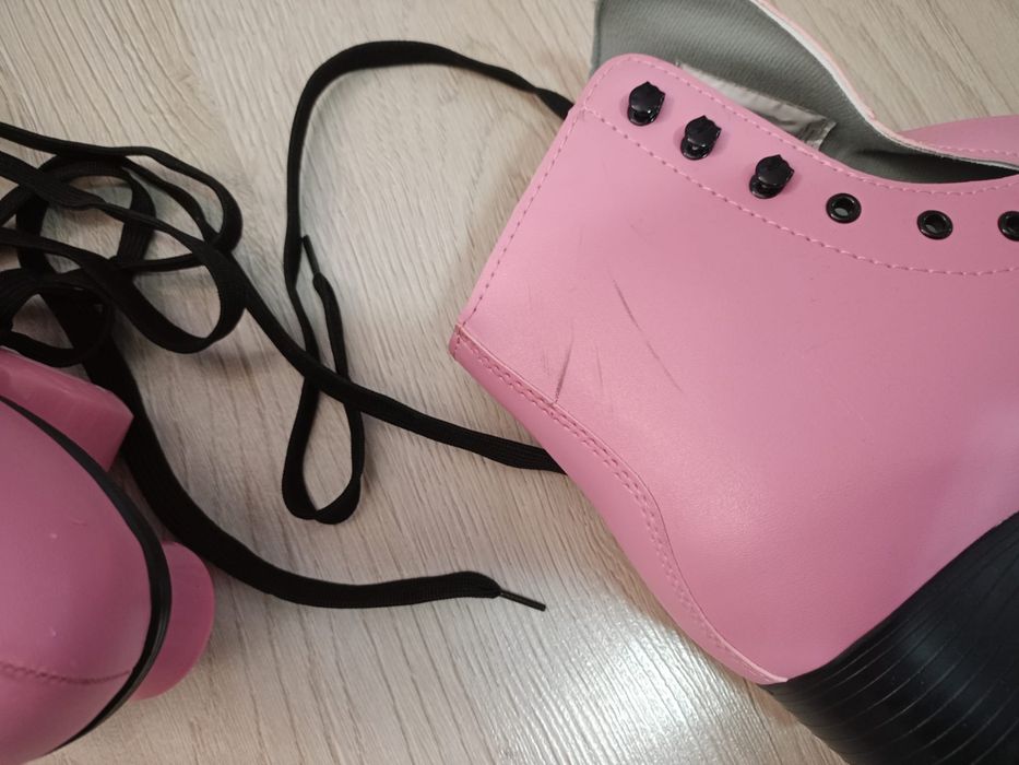 Wrotki SMJ sport pixi pink 41  Damskie