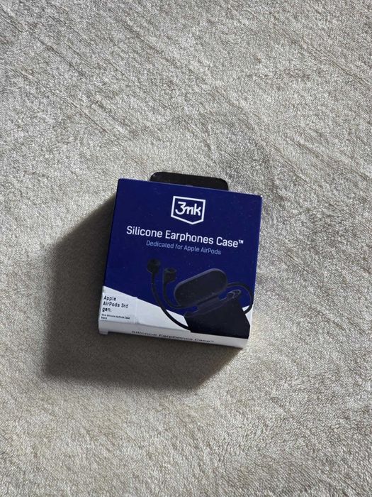 Etui do Apple AirPods 2nd gen - 3mk Silicone AirPods Case Black