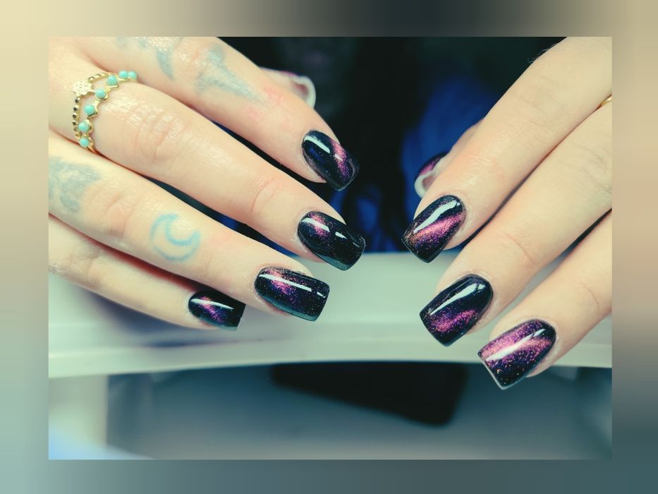 Stylizacja paznokci hybryda żel pedicure
