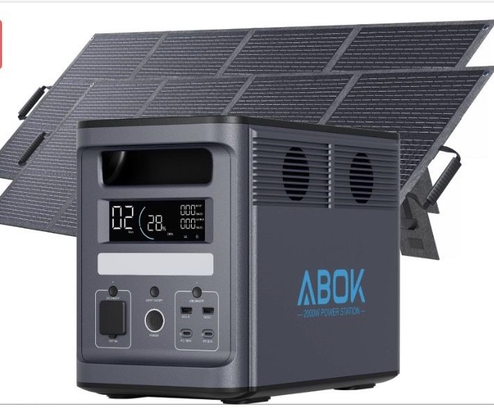 Передзамовлення на 28.01 Зарядна станція  Abok 2000 / пікова4000