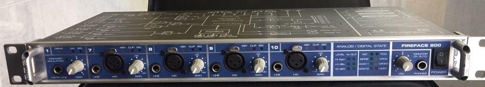 Placa de Som Fireface 800