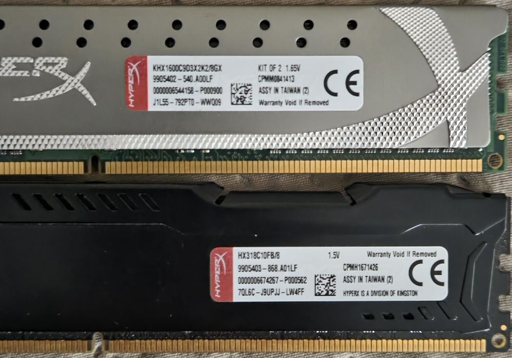 Ігрова пам'ять пк DDR3 4gb corsair/g.skill