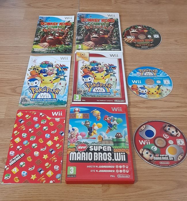 Jogos Wii Nintendo Wii (Originais/Completos /Wii/Wii U)