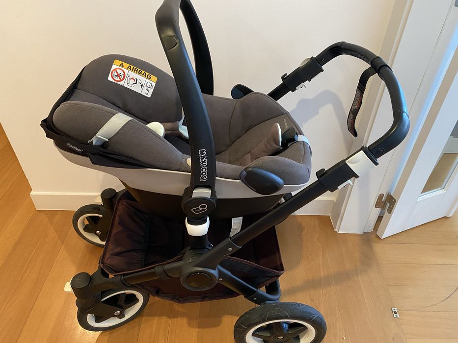 Carrinho de bebé premium Bugaboo Buffalo + cadeira auto (3 em 1)