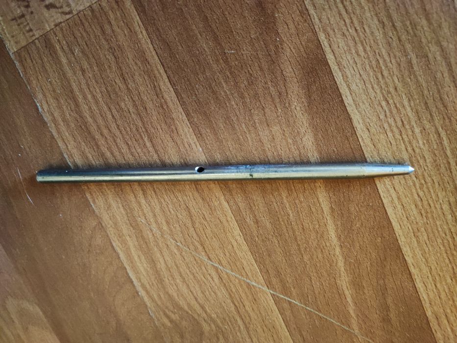 Enfião,  em aço inox para pesca submarina