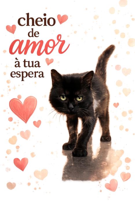 Gato para adoção responsável