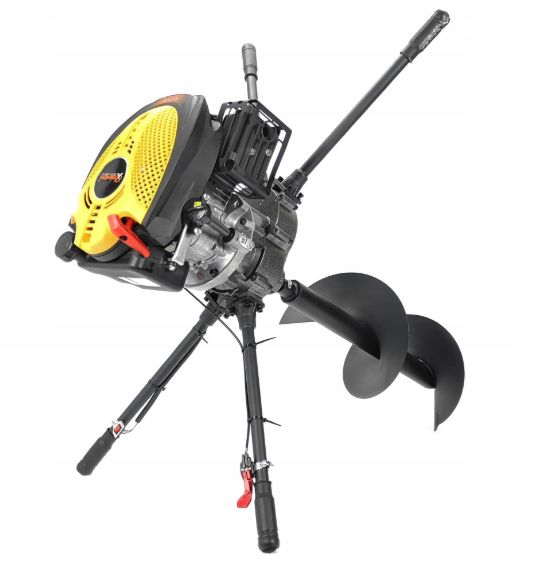 ŚWIDER SPALINOWY WIERTNICA GLEBOWA 2osobowa + wiertło fi 300mm 6,5km