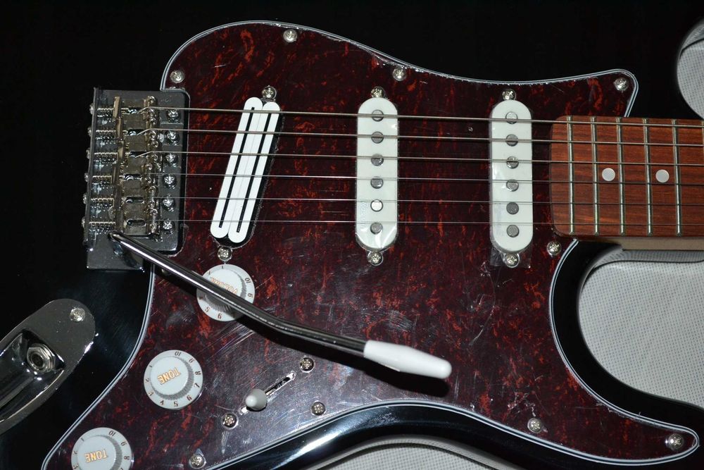 Harley Benton ST-62 BK Hot Rod gitara STRATOCASTER - wyregulowana!
