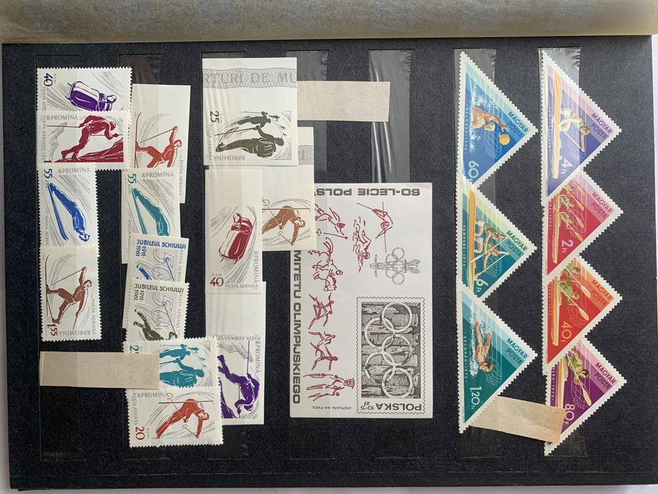Почтовые марки «Спорт»иностр.не гашен(чистые)