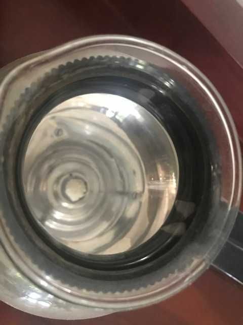 Cafeteira Inglesa ACOLON com suporte metálico para lamparina - balão