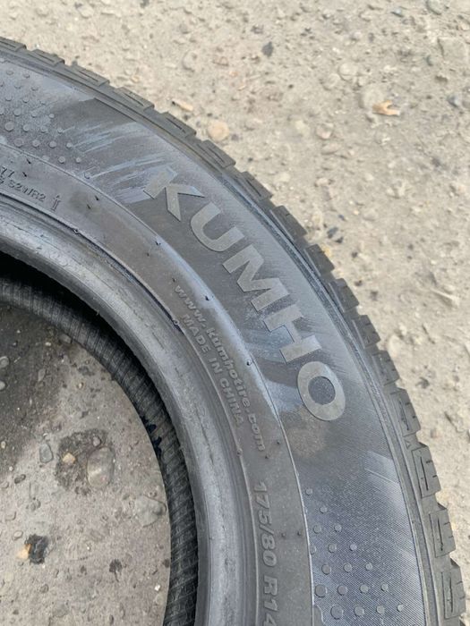 Шини 175/80 R14  Kumho  2024р всесезон 6,4/6,7мм