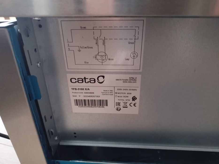 Exaustor de cozinha cata447003444527779844