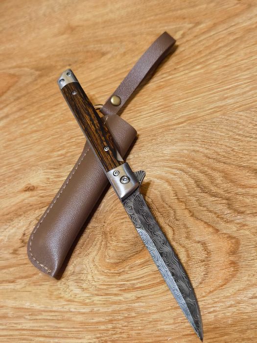 Nóż sprężynowy 14 /brzytwa/ Stal 440