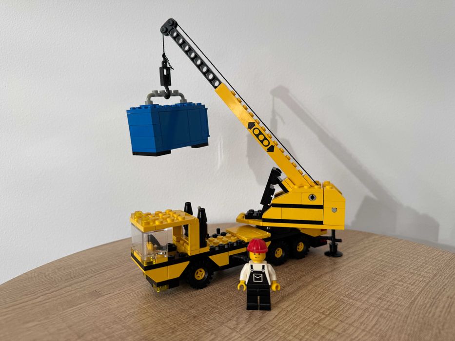 LEGO Town Classic 6361 City Mobile Crane Żuraw Dźwig 1986 Budowa
